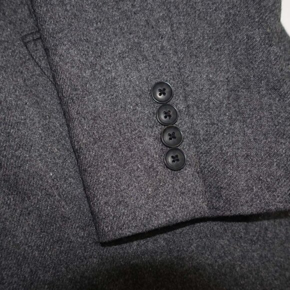 MADE Cam Newton Men's Sport Coat Size 48 Regular Gray Wool Blend Blazer 48R - Picture 4 of 8